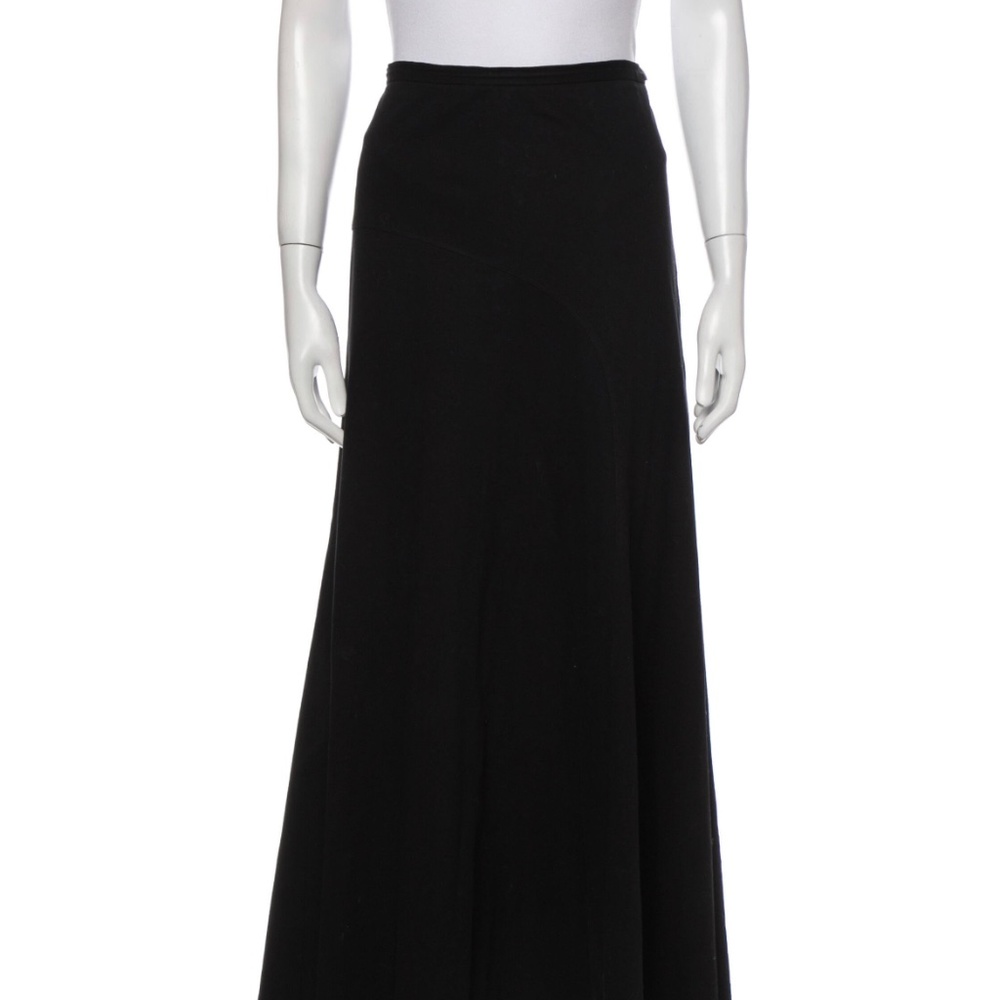 Issey Miyake Black Midi Length Skirt